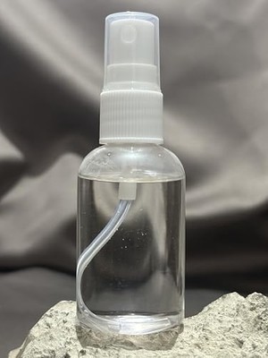 Uray Home 50 Adet 50 ml OM61 Sprey Başlık Dezenfektan Kolonya Parfüm Hediyelik Nikah Nişan Düğün Için Boş Plastik Şişe