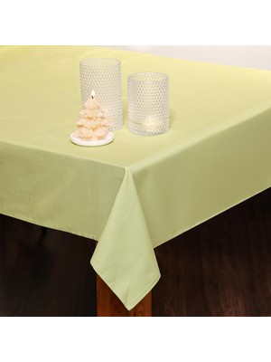 Uray Home Yeşil Pamuklu Masa Örtüsü