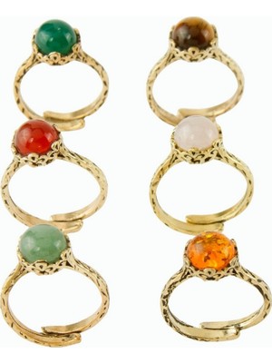 Zero Land Zengemtx Yuvarlak Doğaltaşlı Otk Yüzük - Kaplangözü