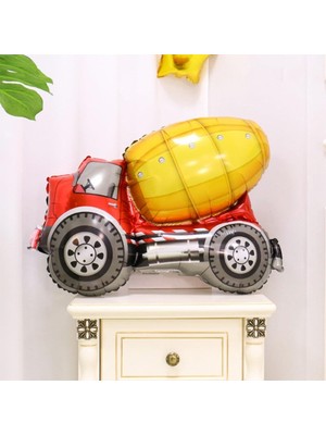 Uray Home Mikseri Folyo Balon 80 cm Inşaat Temalı Parti Malzemesi