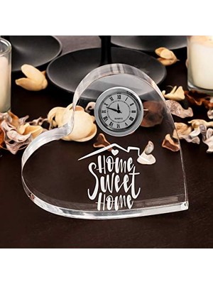 Uray Home Yeni Evli Çifte Ev Hediyesi Kalp Saat
