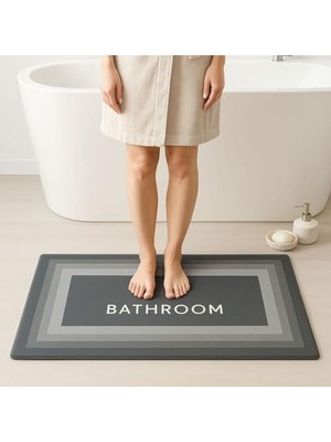 Uray Home Sihirli Süper Su Emici Kaymaz Tabanlı Uzun Paspas 40 * 120 cm