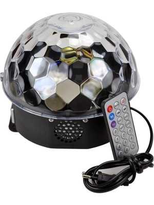 Uray Home Parti Malzemesi Duyarlı Bluetoothlu LED Küre Disko Topu Renkli Işıklı Lazer