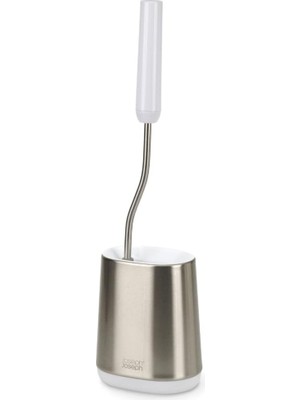Uray Home Lite - Ince Saplı Silikon Tuvalet Fırçası, Esnek, Damlatmaz, Tıkanmaz Başlık, Paslanmaz Çelik