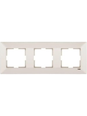 Uray Home 90979013 Merıdıan Krem Üçlü Çerçeve