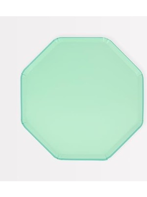 Uray Home - Sea Foam Green Plates - Deniz Köpüğü Yeşili Tabaklar (M) (X8)