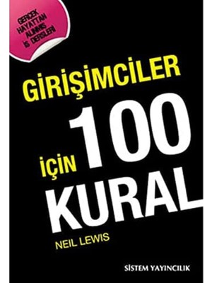 Uray Home Girişimciler Için 100 Kural