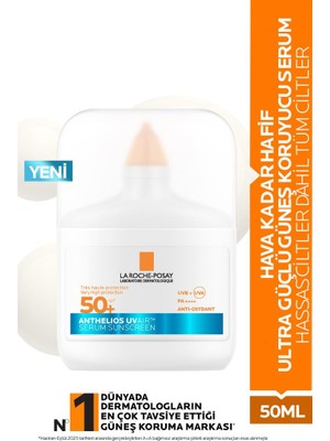 La Roche Posay Anthelios Uvair Serum Sunscreen 50 ml