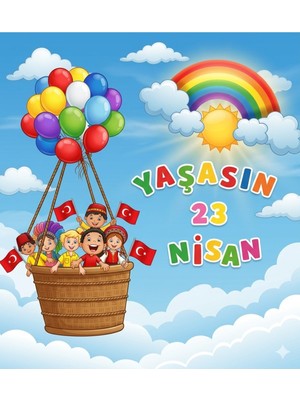 Promisebackdrop2 150X200 Kumaş Okul Panoları, Etkinlik Fon, 23 Nisan Panosu, 23 Nisan Kutlu Olsun Afiş