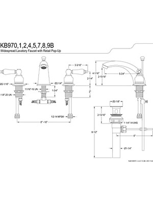 Emdeco Dayanıklı Pirinç Wc Musluk, Parlatılmış Krom Finish