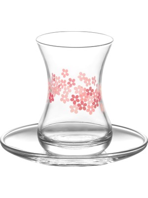 Emdeco Çay Seti Pinky 12'li