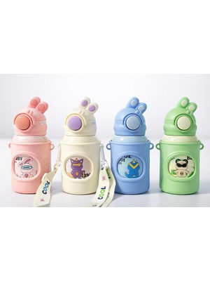 Zenvia Tavşan Kulaklı 500 ml Paslanmaz Çelik Suluk  ZNV-TTT3245