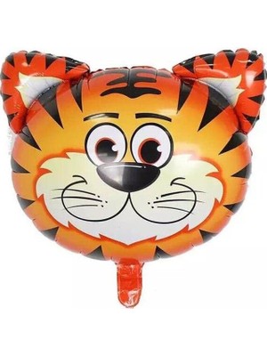 Emdeco Kaplan Kafası Folyo Balon 55 x 55 cm