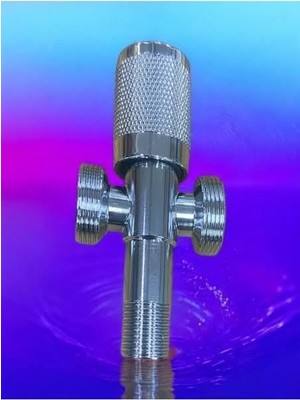 Emdeco Genel Çift Çıkışlı Bulaşık ve Çamaşır Makinesi Musluğu