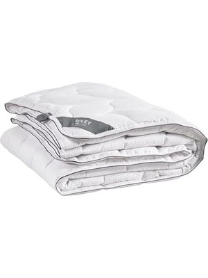MiraLive Soley | Basic Beyond | Jel Elyaf 195 x 215 Çift Kişilik Yorgan Beyaz