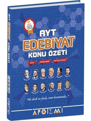 MiraLive Ayt Edebiyat Konu Özeti