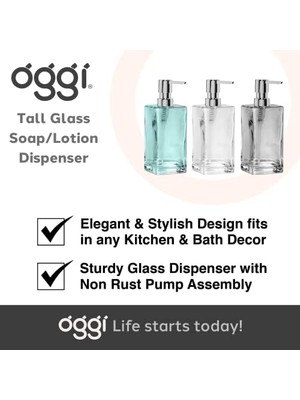 Emdeco Cam Sabunluk, 368 Ml, Aqua