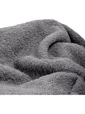 MiraLive Ilgın Home Basic Banyo HAVLUSU%100 Pamuk (Gri, 90 * 150)