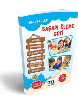 Emdeco 4. Sınıf Tüm Dersler Başarı Ölçme Seti (Kapak Değişebilir)