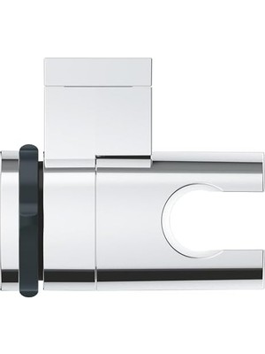 Emdeco Duş Başlığı Tutucu, El Duşu Tutucu, Duş Başlığı Askısı, Hareketli, Ayarlanabilir, Quickglue S ile Montaj, Krom, 26183001