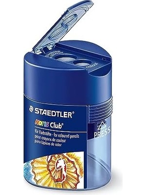 Emdeco 512 128 Noris Çift Bölmeli Kalemtraş Üçgen Biçimli Noris Club