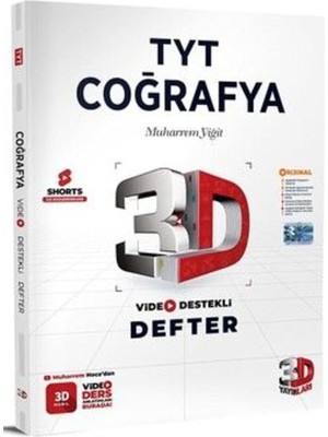 Emdeco Tyt Coğrafya Video Destekli Defter