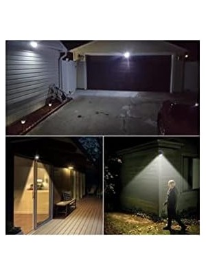 Emdeco Güneş Enerjili Hareket Sensörlü 20 Ledli Duvar Lambası