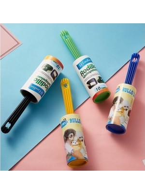 Asseds Store Tüy Toplayıcı Rulo, Kedi ve Köpek Tüy,tiftik Toplayıcı Rulo 120 Yaprak