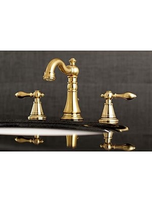 Asseds Store FSC1973AL Ingiliz Klasik Yaygın Banyo Bataryası Perakende Pop-Up, Fırçalanmış Pirinç, 12,7 cm