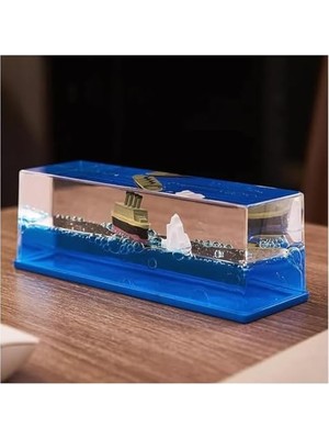 Emdeco Batmayan Titanik Gemi Dekoratif Ev Ofis Otomobil Süs Eşyası