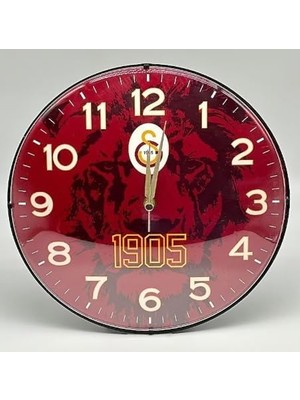 Asseds Store Lisanslı Duvar Saati Aslan 1905 Temalı