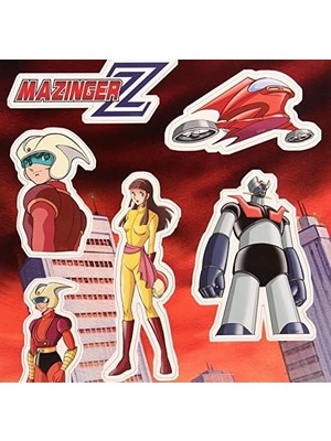 Asseds Store Sd Toys Mazinger Z Magnet Set A Mazinger Magnet Seti