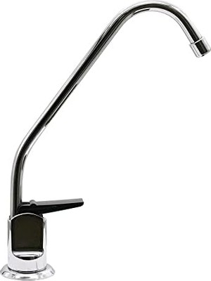 MiraLive A2031-NL-26 8 "-Flo Stil Saf Soğuk Su Sebili Musluk, 1'li Paket, Parlak Krom