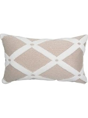 MiraLive Hamur Kırlent 28X50 cm Bej