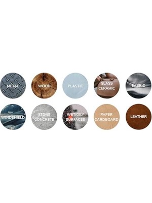 Asseds Store Uni Markör Kalem 5m Set 1.8-2.5 mm Keçe Uçlu