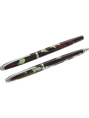 Asseds Store 669 Kamuflaj Dolma Kalem+Tükenmez Kalem