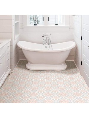 Asseds Store FP3566 Cecilia Peel Stick Yer Karosu, Beyaz ve Kirli Beyaz