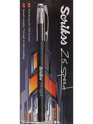 Asseds Store Speed Jel Tükenmez Kalem 12'li Ambalaj Mavi 0.5 mm