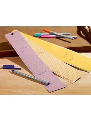 MiraLive 55 Fineliner - Mavi - 10 Kalem - 0,3 mm Uç