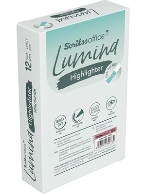 Asseds Store Lumina Fosforlu Kalem Colour - 693U 12 Lik Amb
