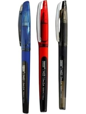 Asseds Store Imza Kalemi 3 Renk (Siyah-Kırmızı-Mavi) 3 Adet 1453 1.0 mm GNSRKFAZ2473