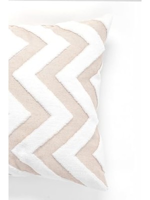 MiraLive Hamur Kırlent 43X43 cm Bej