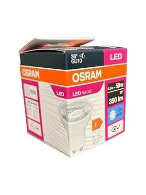 Asseds Store 4,5W GU10 LED Ampul 4000K – 10'lu Ekonomik Paket | Günışığı, 350 Lümen, 36° Işık Açısı, Enerji Tasarruflu, 15000 Saat Ömürlü