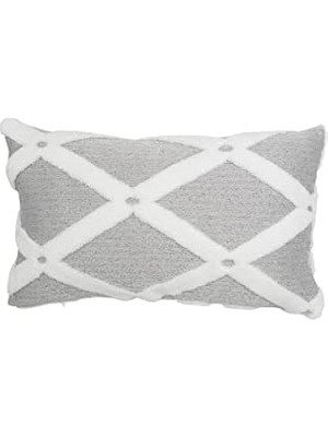 Asseds Store Hamur Kırlent 28X50 cm Gri