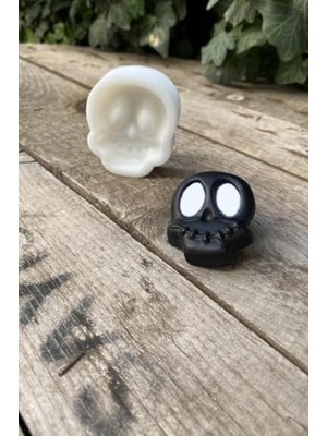Asseds Store Kuru Kafa Tekli Mum Kalıbı (Silikon)