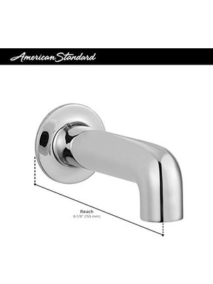 Asseds Store Standard 8888317.243 Studio S Diveter Olmayan 1/2 IPS Küvet Ağzı, Mat Siyah