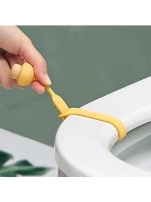 Ecovibe Klozet Kaldırma Aparatı Klozet Kapağı Tutucu Hijyenik Klozet Kapağı Hijyen Aparatı1 Adet
