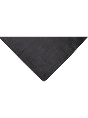 Ecovibe Paria Siyah Düz Runner 45X150CM