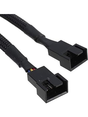 Asseds Store 5025 Fan Çoklayıcı Y Pwm 4 Pin Splitter Çoklayıcı Switch Kablosu