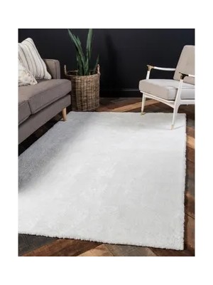 Vivense Solid Makine Halısı 4371M Beyaz 120X180 Dikdörtgen